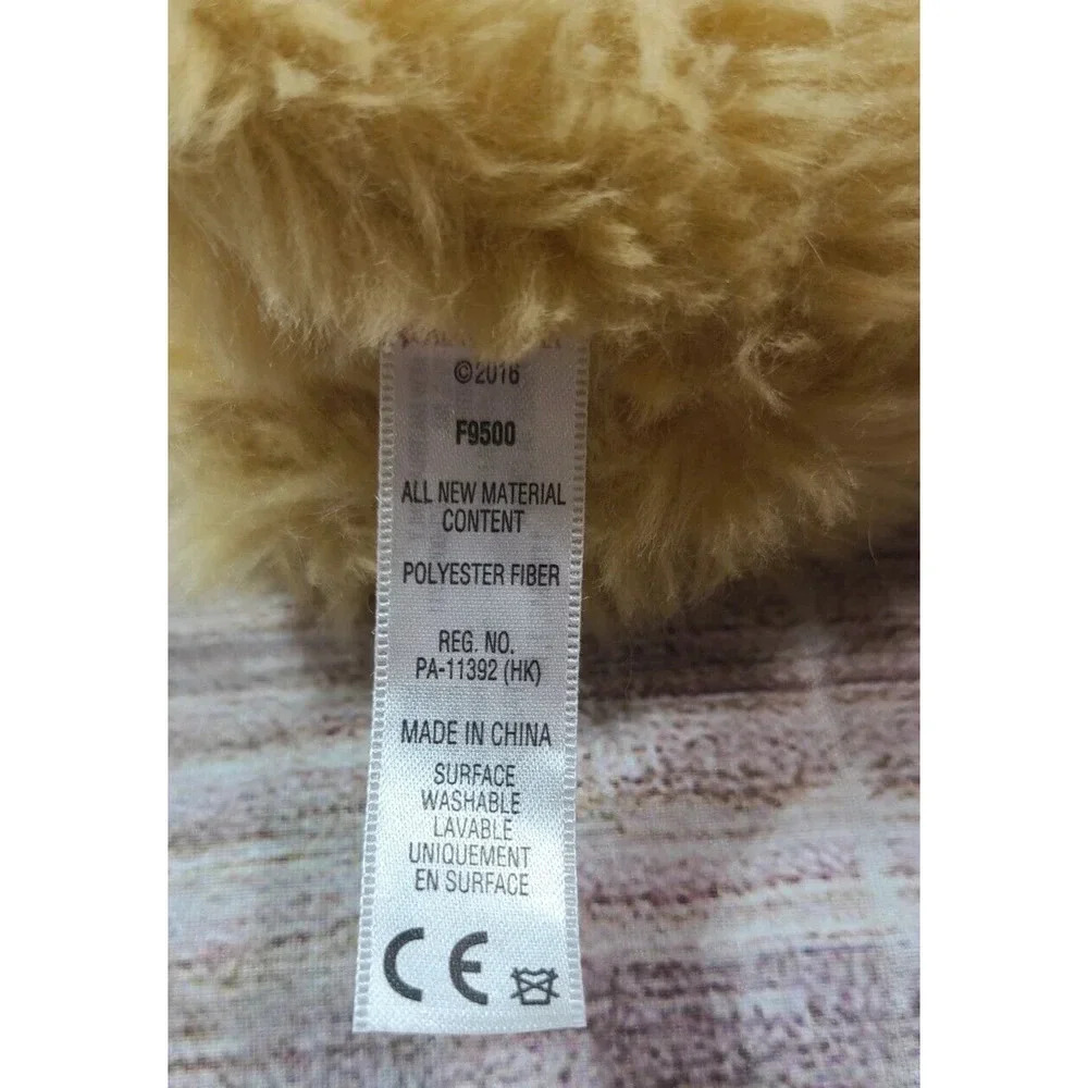 American Girl Julie's Plush Dog Mutt Terrier Stuffed Animal Pet Leash Tan 2016 - Picture 4 of 4